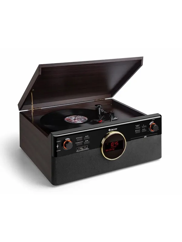 DENVER MRD-180DW DARK WOOD - Platespiller