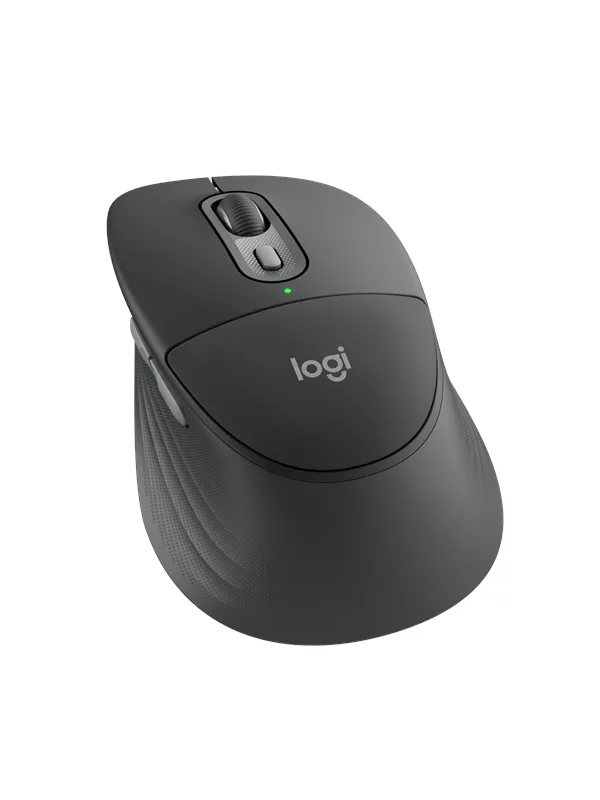 Logitech Signature Comfort Plus M850 L - Mus - Optisk - 6 - Grå
