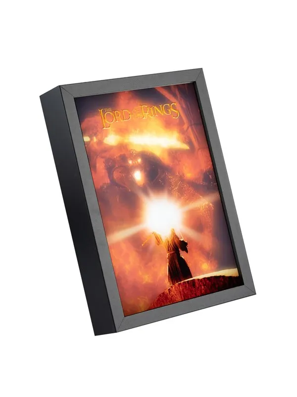 Lord of the Rings - LED Framed Print - Bilde