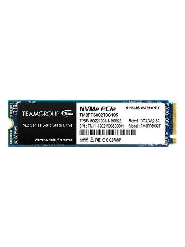 Team Group MP33 SSD - 2TB - M.2 2280 (80mm) PCIe 3.0