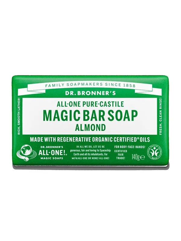 Dr. Bronner's Magic Bar Soap Almond 140 g