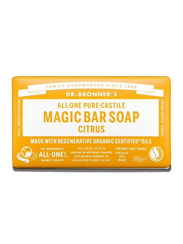 Dr. Bronner's Magic Bar Soap Citrus 140 g
