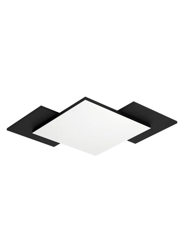 EGLO TAMURIA ceiling lamp 435x435 mm black/brown