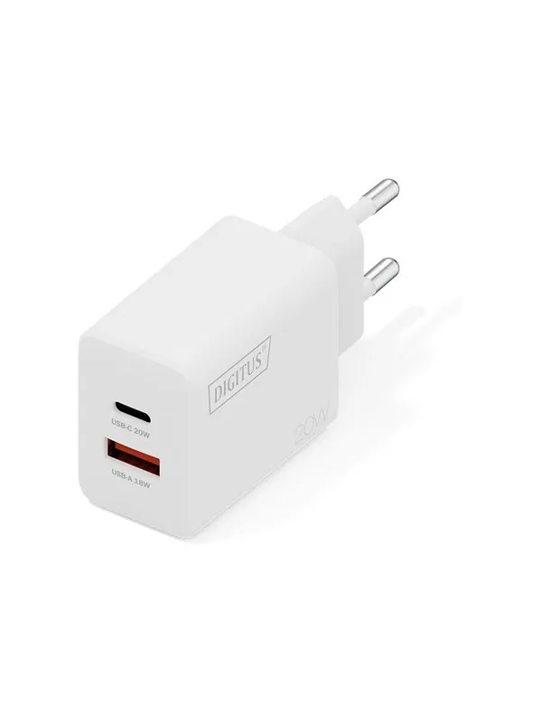 DIGITUS power adapter - USB-C USB - 20 Watt