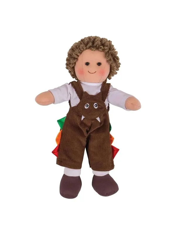 Bigjigs Fabric Doll Jack - 28cm