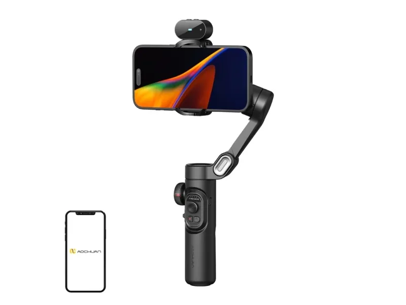 AOCHUAN XE Gimbal with AI Sensor (Black)