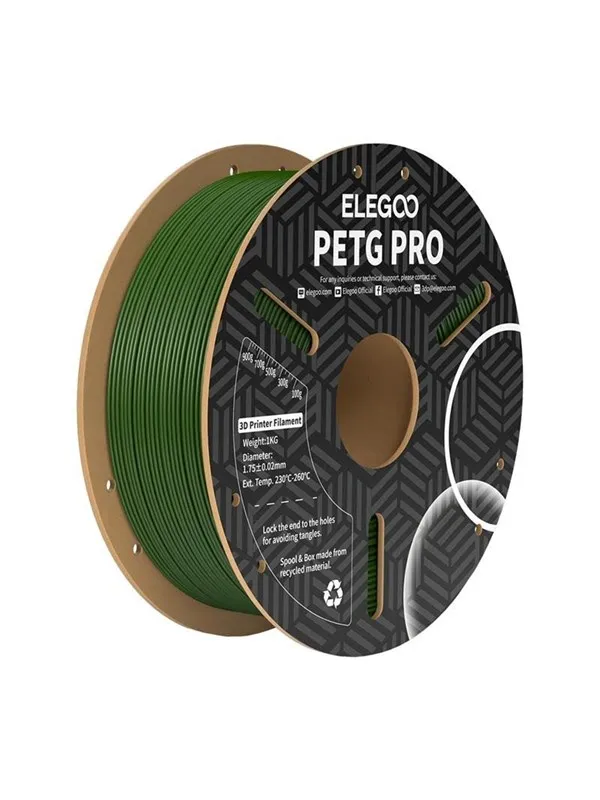 Elegoo PETG Pro Filament - Olive Green