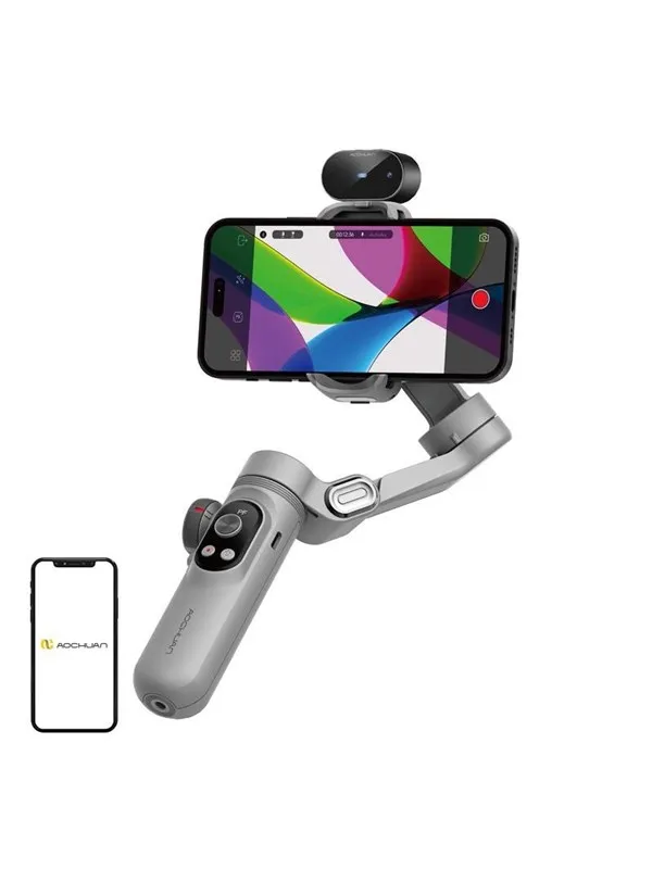 AOCHUAN X Pro Gimbal with AI Sensors (Grey)