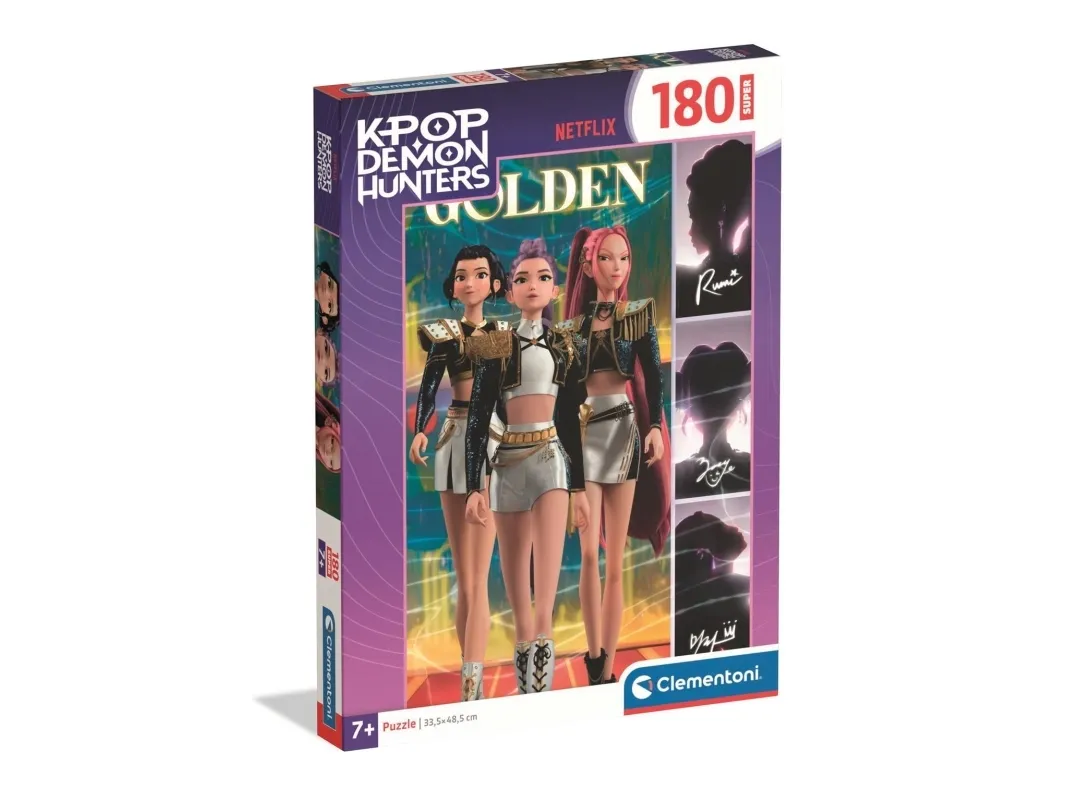 Clementoni K-Pop Demon Hunters Super 180 brikker