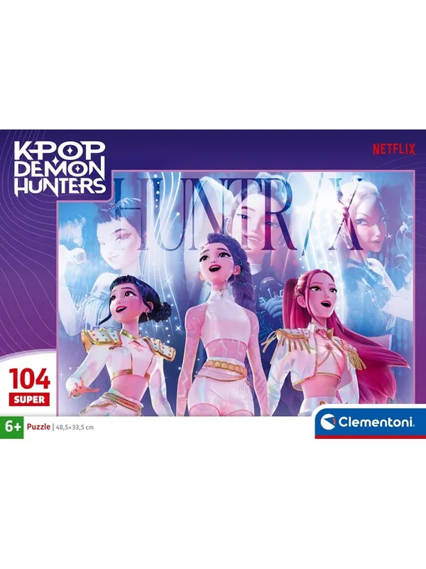 Clementoni K-Pop Demon Hunters Super 104 brikker
