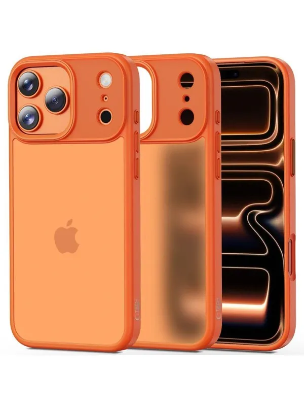 Tech-Protect MagMat Case for iPhone 17 Pro Max - Orange