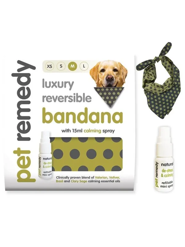 Pet Remedy Bandana Medium  +15 ml. spray