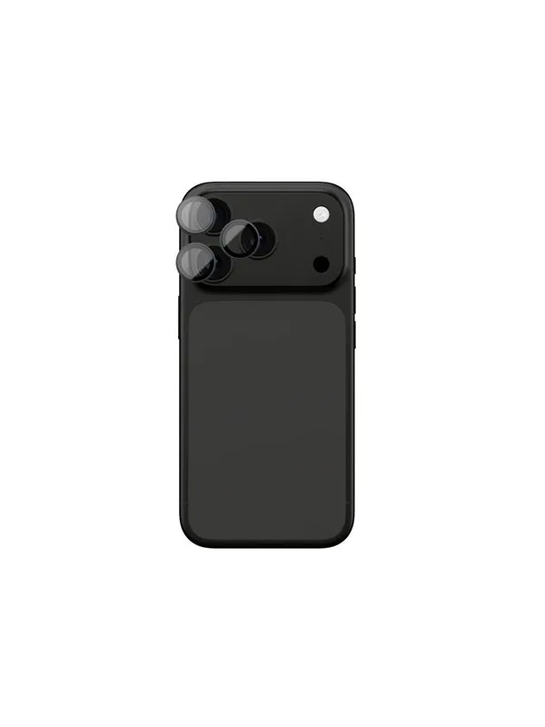 AmazingThing Sapphire Camera Glass for iPhone 17 Pro / Pro Max - with Gray Frame
