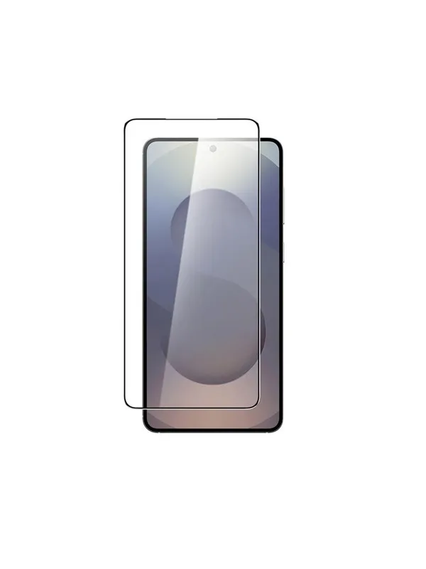 AmazingThing Radix Full Glass Tempered Glass with Black Frame for Samsung S25 Edge