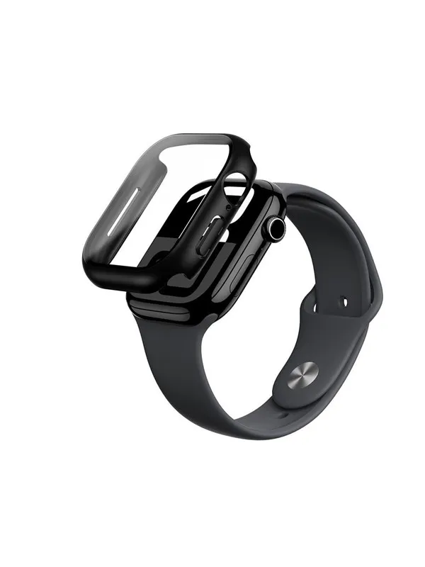 AmazingThing Radix Glass Case for Apple Watch 46mm - Black