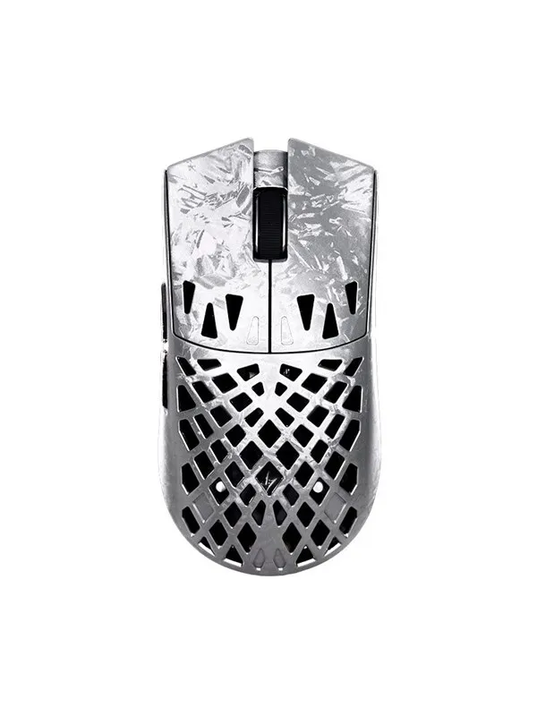 ATK Blazing Sky GHOST Ultimate Hollow Carbon Fiber Wireless Gaming Mouse - Gaming mus - Optisk - 5 - Sølv