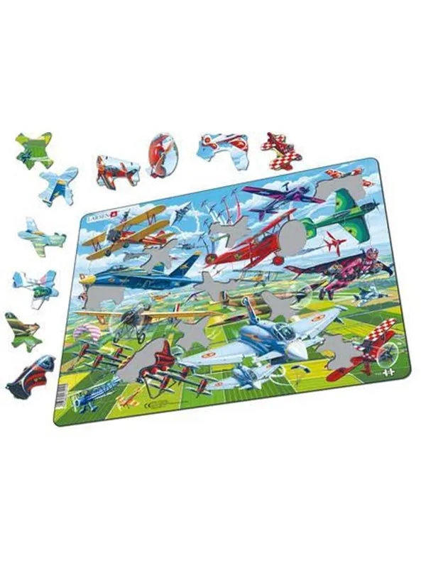 Larsen Puzzles Puzzle Aerobatics - 64 pieces Maxi (36.5x28.5cm) Gulv