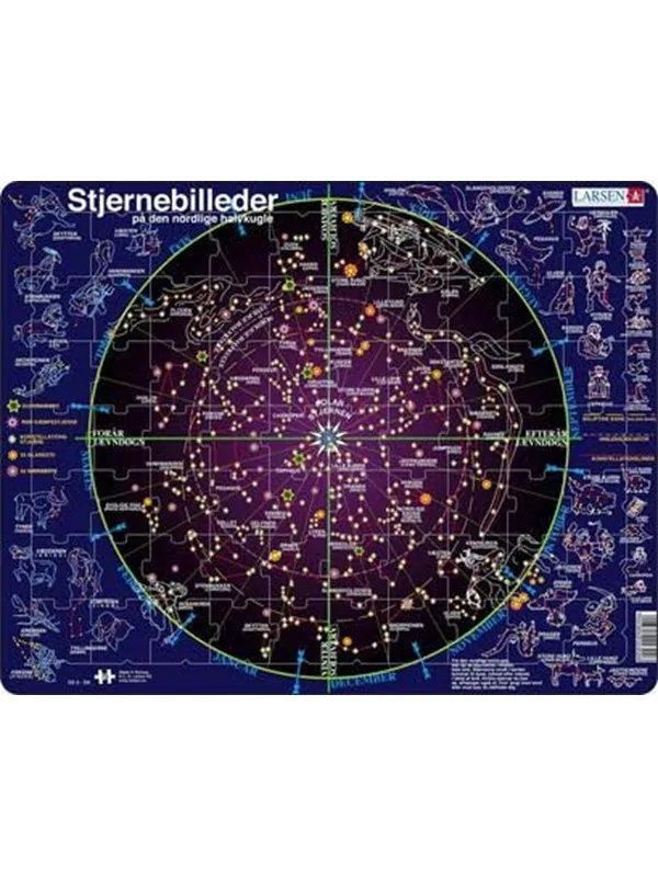 Larsen Puzzles Puzzle Constellations - 70 pieces Maxi (36.5x28.5 cm) Gulv