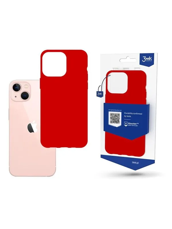 3mk Case for iPhone 14 Plus from the  Matt Case Series - Red