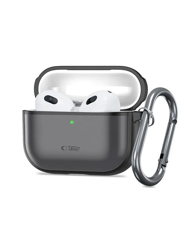 Tech-Protect  Silicone Case for AirPods Pro 3 - Matte Black
