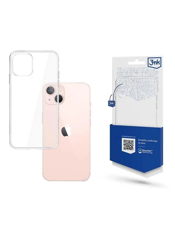 3mk Case for iPhone 14 Plus Silicone Series  Clear Case - Transparent