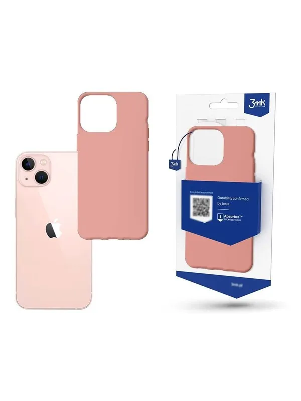 3mk Case for iPhone 14 from the  Matt Case series - Pink