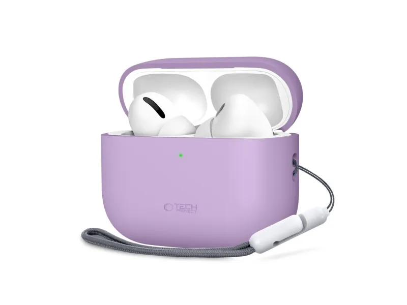 Tech-Protect Silicone Case for AirPods Pro 3 - Purple