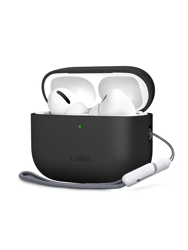 Tech-Protect Silicone Case for AirPods Pro 3 - Black