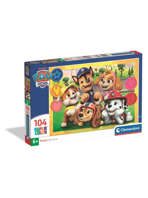 Clementoni Puzzle 104 Pcs Paw patrol