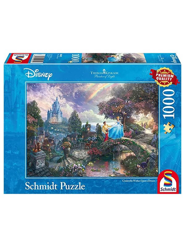Schmidt Puzzle - Thomas Kinkade: Disney Cinderella 1000 pcs