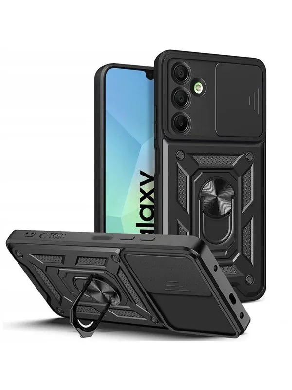 Tech-Protect CamShield Pro Case for Samsung Galaxy A17 4G / 5G - Black