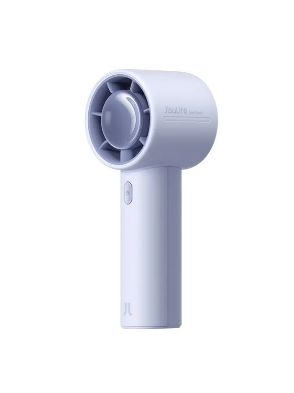 Jisulife Handheld Fan 10 4000mAh Portable USB Fan - Blue Nødlader - Blue - 4000 mAh