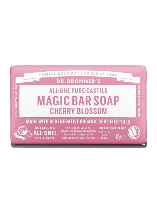 Dr. Bronner's Magic Bar Soap Cherry-Blossom 140g