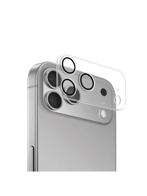 Puro Camera Standard tempered glass for iPhone 17 Pro for camera island and lenses