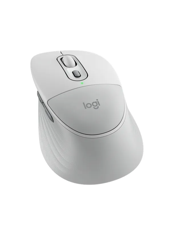 Logitech Signature Comfort Plus M850 L - Mus - Optisk - 6 - Hvit