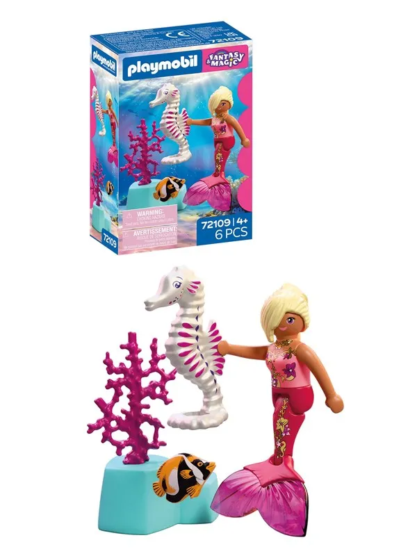 Playmobil Havfrue med sjøhest