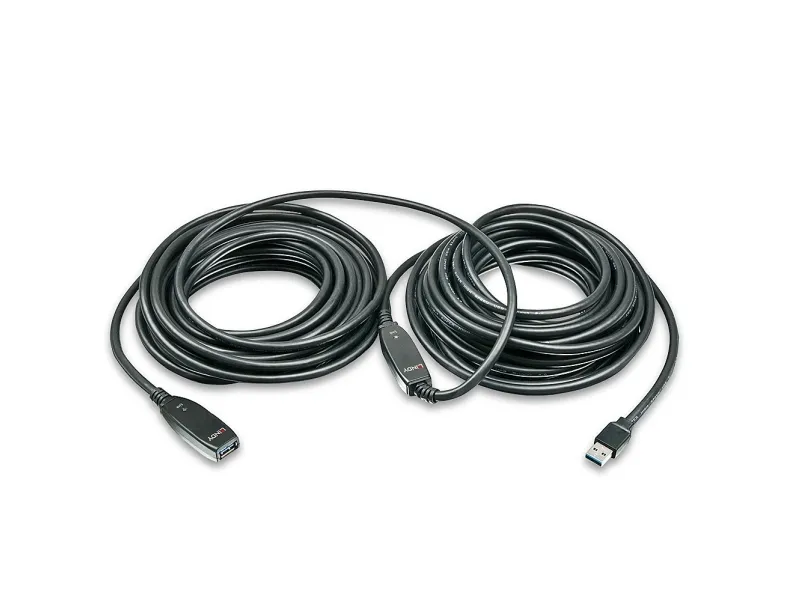 Lindy - USB extension cable - USB Type A to USB Type A - 15 m