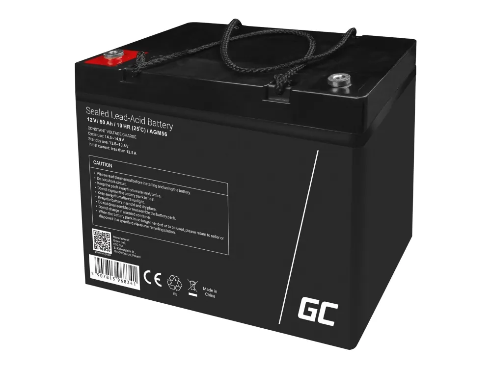 Green Cell AGM battery - Lead Acid