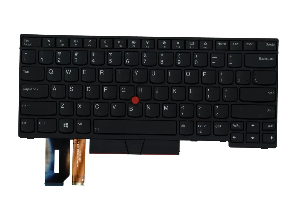 Lenovo - notebook replacement keyboard - with Trackpoint UltraNav - English - US - black - Bærbart tastatur - til utskifting - Engelsk (USA) - Svart