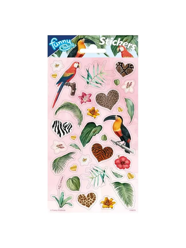 Totum Jungle sticker sheet