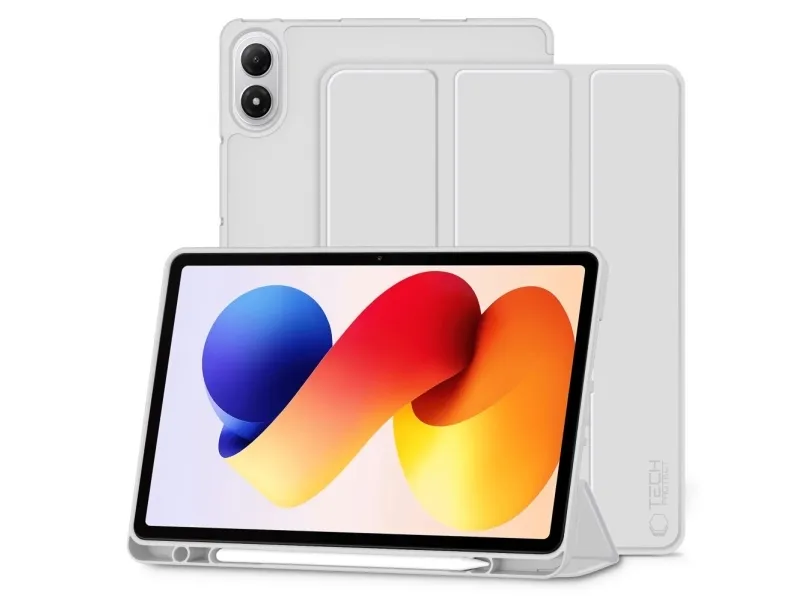 Tech-Protect SmartCase Pen Case for Xiaomi Poco Pad M1 / Redmi Pad 2 Pro 12.1 - Grey