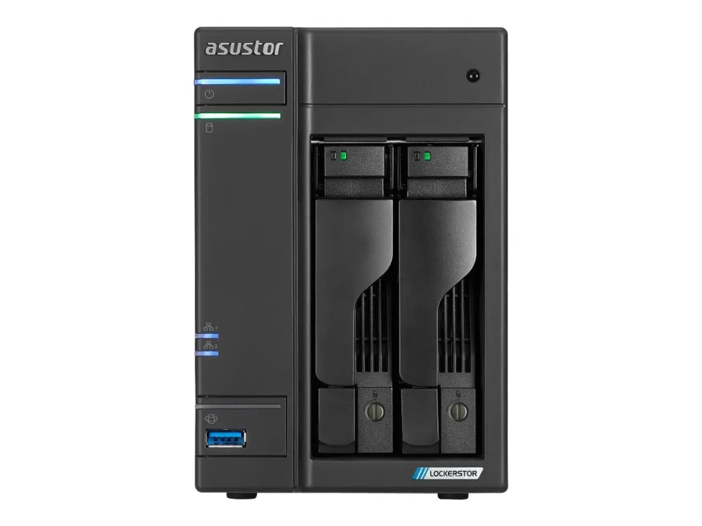 ASUSTOR Lockerstor 2 Gen2+ AS6702T V2 - NAS server - NAS-Server