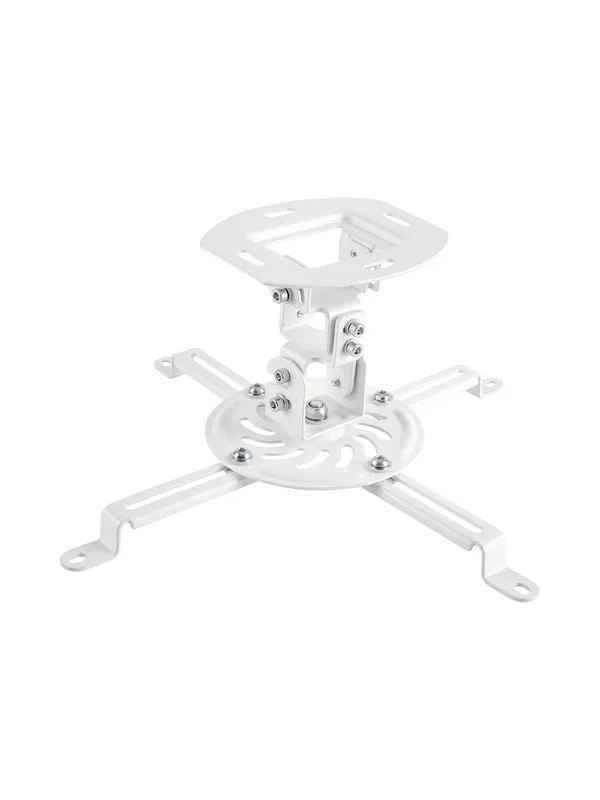 Deltaco mounting kit - for projector - up to 13.5 kg 54 - 320 150 mm - matt white
