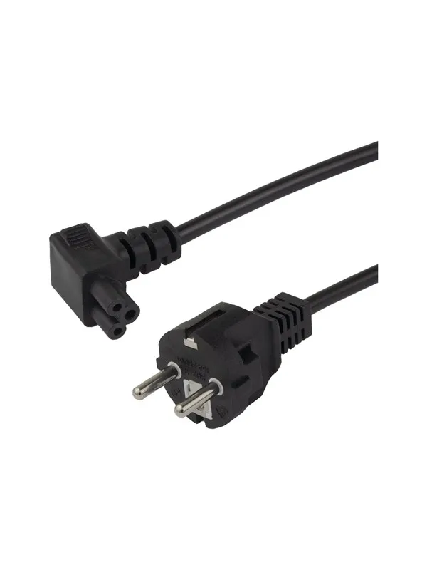 Deltaco - power cable - power CEE 7/7 to IEC 60320 C5 - 2 m