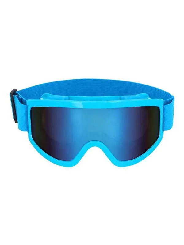 Boland Party Ski Goggles Neon Blue