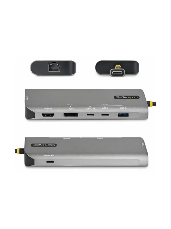 StarTech.com Startech - docking station - USB4 - HDMI DP - 2.5GbE 1GbE