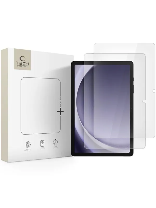 Tech-Protect Glass Fit+ 2-pack Tempered Glass for Samsung Galaxy Tab A9+ / A11+ Plus 11.0 - Clear