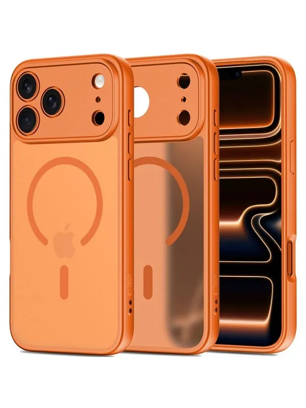 Tech-Protect BasicMag MagSafe Case for iPhone 17 Pro - Orange