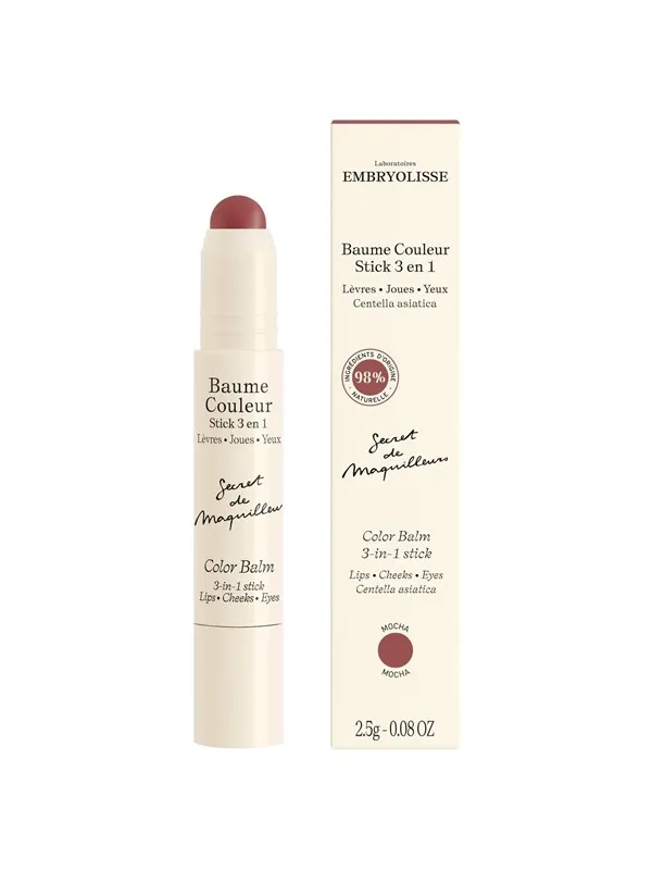 Embryolisse Color Balm 3-In-1 Stick 2.5 g.- Mocha