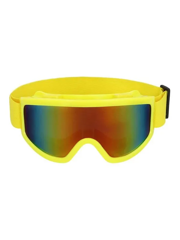 Boland Party Ski Goggles Neon Yellow